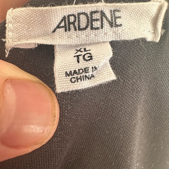 **3 for $15**Ardene Black Floral Long Sleeve Dress - Picture 6 of 6